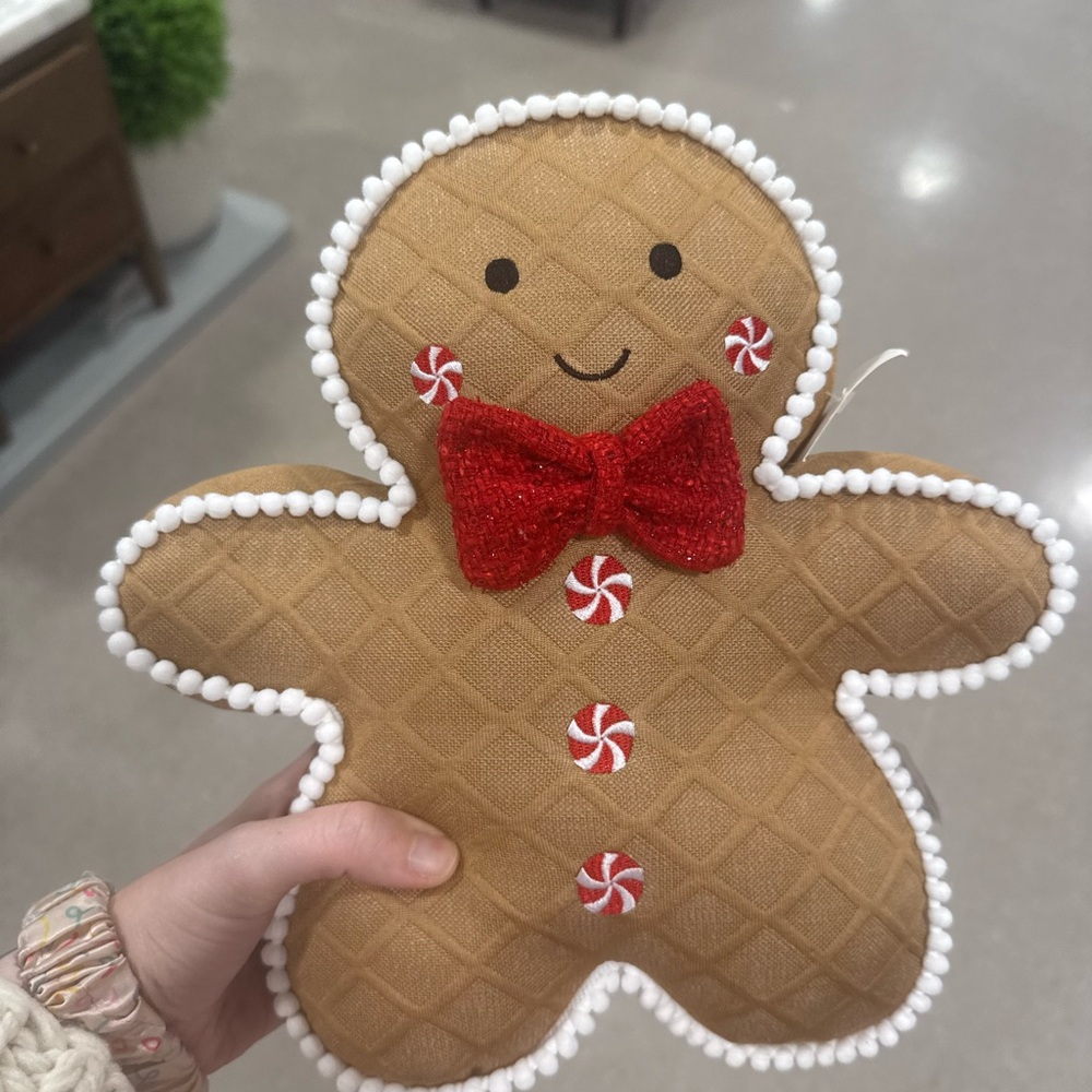Gingerbread Pillow
